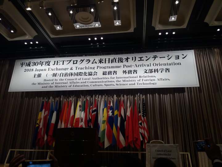 The JET Programme: Self Introductions and Settling&nbsp;In