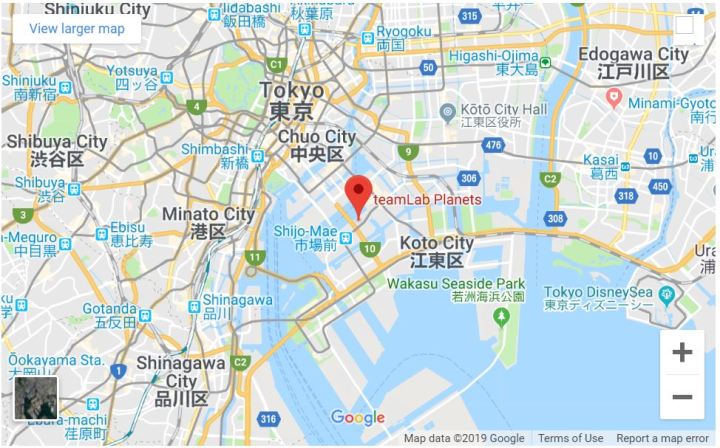 Team Lab location