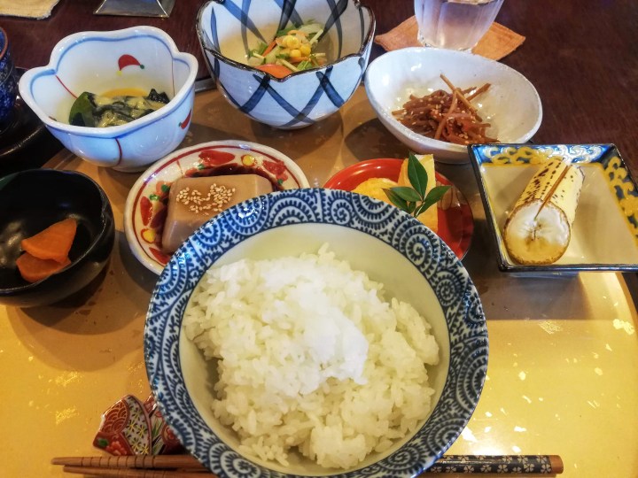 Eating Veggie in&nbsp;Yakushima